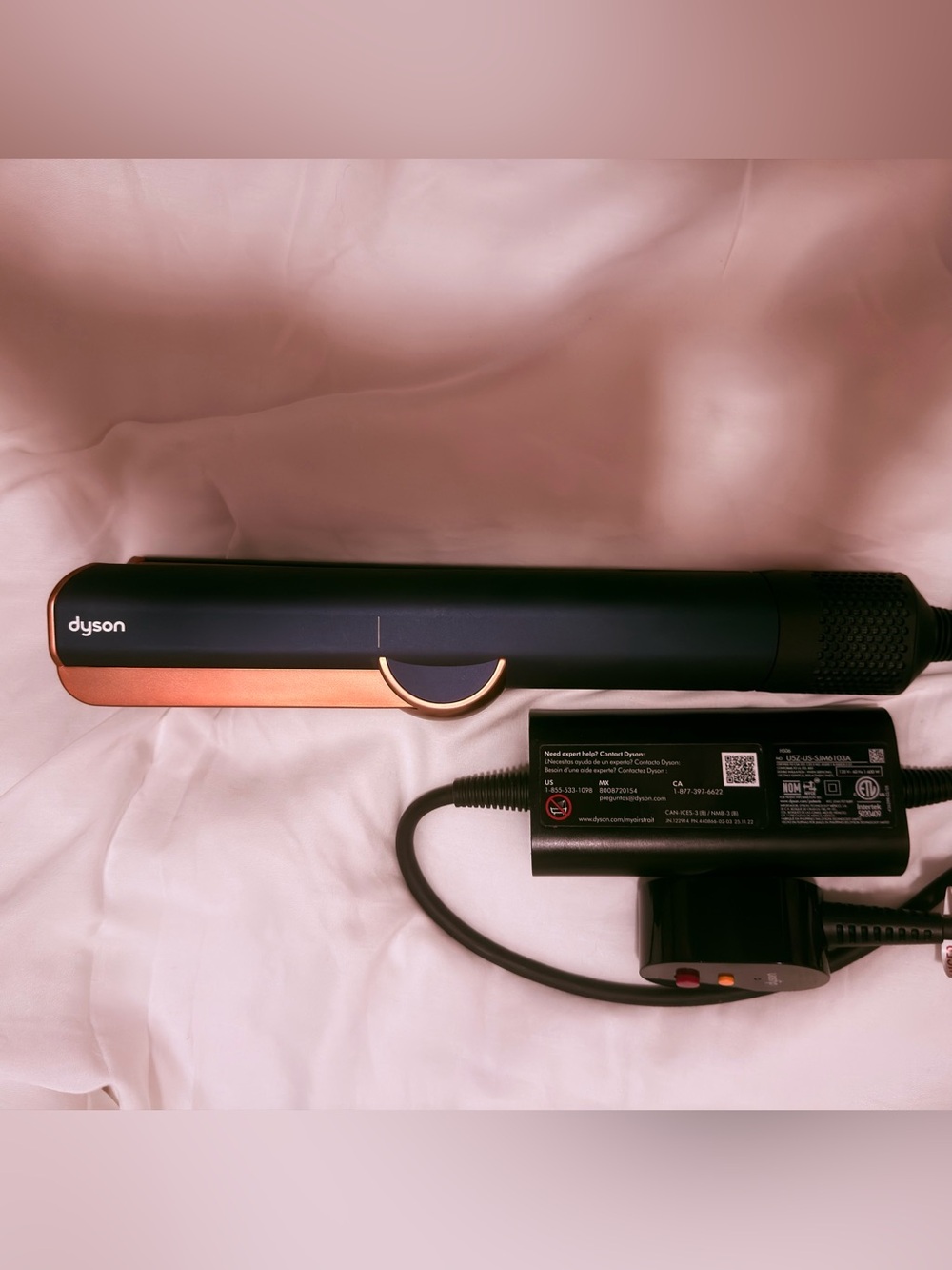 Dyson Airstrait™ dryer and straightener
(Prussian Blue/Rich Copper)